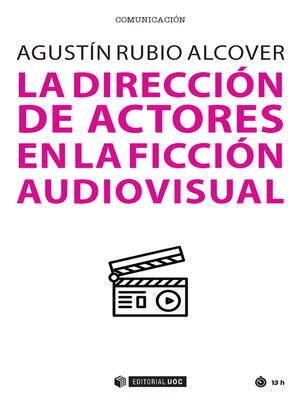 cover image of La dirección de actores en la ficción audiovisual